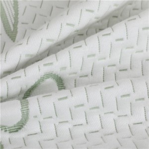 Xweserî 5 Stêrk Hiton Hotel Parastinê Pillow Cover Anti Mite Waterproof Bamboo Jacquard Fiber Pillowcase