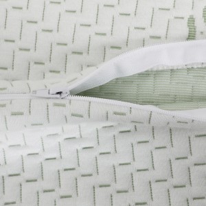 Protettore a maglia Fodera protettiva ipoallergenica Cuscino per letto Cuscino per cuscino in bambù Custodia per cuscino impermeabile