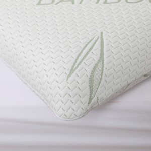 Protector de punto funda protectora hipoalergénica almohada de cama funda de almohada de bambú Protector funda de almohada impermeable