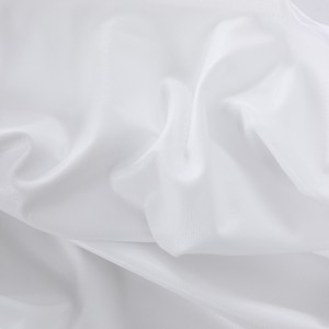 Vruća rasprodaja Jastučnica od pletene tkanine izravne isporuke u tvornici Bijela pamučna meka tkanina
