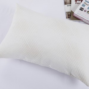Cotton Pillowcase Waterproof White Solid Hotel Bamboo Fiber Air Layer Pillowcase For Skin And Pillowcase