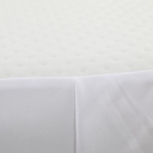 100% polyester air layer bed mattress protector cover