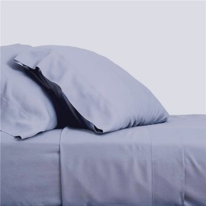 OEM/ODM ပေးသွင်းသူ 100% lyocell အော်ဂဲနစ် ဝါးအစိုင်အခဲ အရောင် စိတ်ကြိုက် အိပ်ယာအစုံ အိပ်ယာခင်း နှစ်သိမ့်စောင်