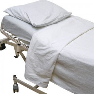 Llençol de llit hospitalari 100% cotó amb un preu barat de mida única