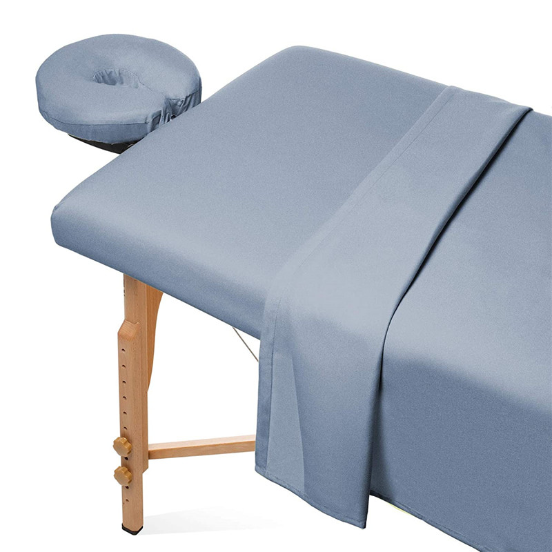 Wholesale High-Quality Heavy Duty Washable Bed Pads Factories Manufacturers –  3 Piece Massage Table Sheets Sets Cotton Flannel Massage Sheets Sets – 100% Natural Cotton Massage Sheets...