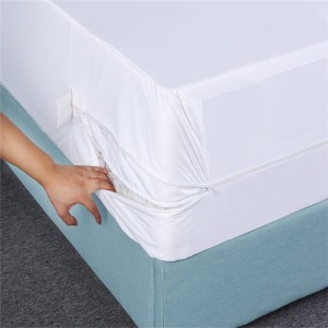 Factory Directly Supply Wholesale Hypoallergenic Dust Mites Waterproof Mattress Protector for Moving
