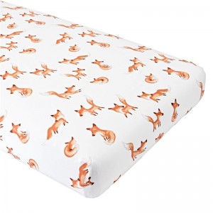 Stepēts bērnu gultiņas matrača pārvalks ūdensizturīgs matrača pārklājs