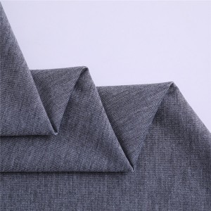 Factory Free sample China 200GSM Strech Melange Jersey Fabric Sports Fabric