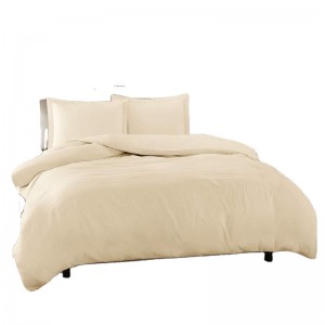 Best Selling 100 % cotton hotel Queen Size 1cm Stripe Bed Sheet Bedding Set