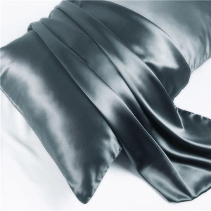 OEM/ODM China 16mm19mm 22mm 100% Mulberry Satin Silk Polyester Pillow Case