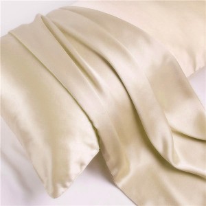 OEM/ODM China 16mm19mm 22mm 100% Mulberry Satin Silk Polyester Pillow Case