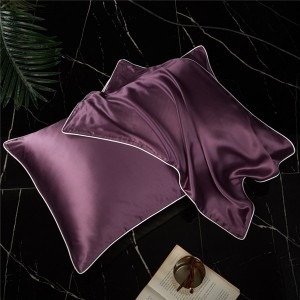 Amazon Hot Selling Envelope Closure Silky Satin Pillow case For Hair and Skin