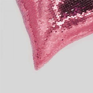 Custom High Quality Reversible Sequin Decorative Cushion Cover Pillowcase