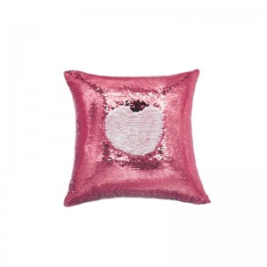 Reversible Sequin Cushion Cover Decorative Pillowcase Unicorn Room Decor for Girls, ມີພຽງແຕ່ການປົກຫຸ້ມຂອງ Pillow