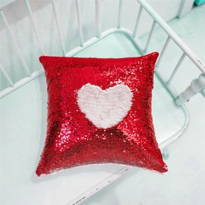 Wholesale Price China Throw Pillowcase - Reversible Sequin Cushion Cover Decorative Pillowcase Unicorn Room Decor for Girls, Only Pillow Cover – Huierjia