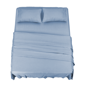 Luxury Home Queen Size ชุดผ้าปูที่นอนไม้ไผ่ออร์แกนิก 100% ผ้าปูที่นอนไม้ไผ่