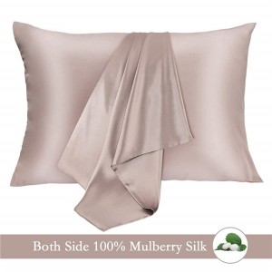 Wholesale 100% 19mm Mulberry Silk Pillowcases for Hair and Skin Nature Silk Pillowcases