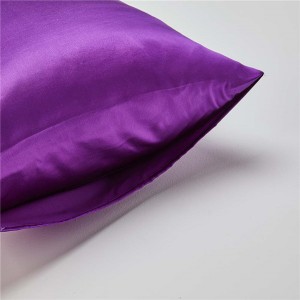 Factory making China Silk Satin Pillowcase Gift Set Mulberry 100% Silk Satin Pillow Case Soft