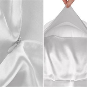 OEM/ODM Haina 16mm19mm 22mm 100% Maperi Satin Silk Polyester Pillow Case