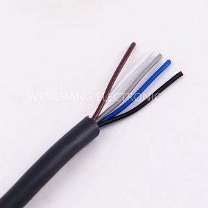 UL21143 Heat Resistance Alarm Cable Jacketed Cable Multicore Cable