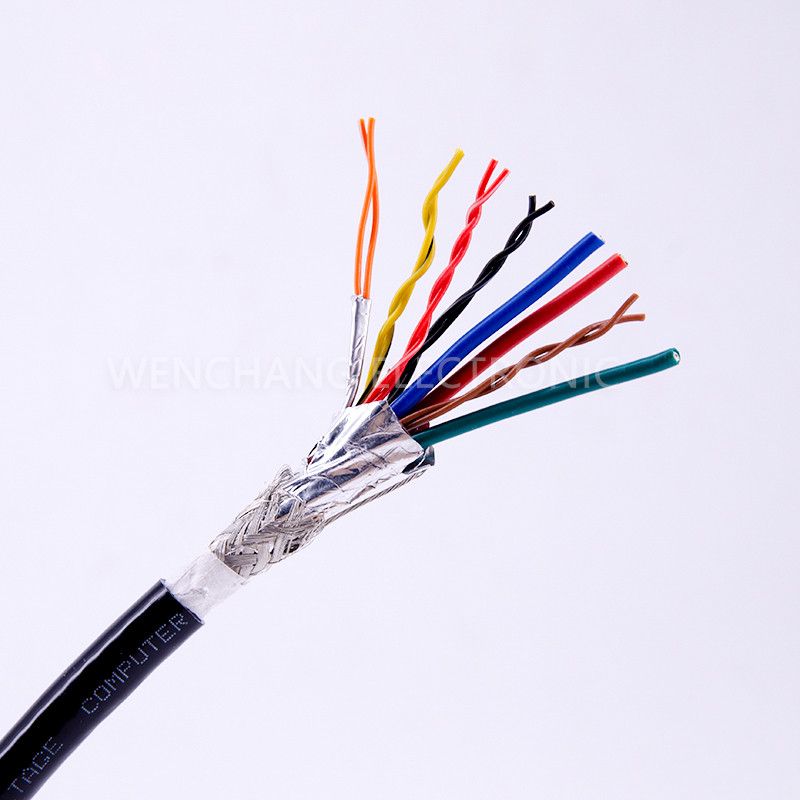 Manufactur standard Electronic Harness Wire -
 UL21414 RoHS Cable Jacketed Cable Multicore Cable Twisted Pair With Shielding Al Foil Braided – Wenchang