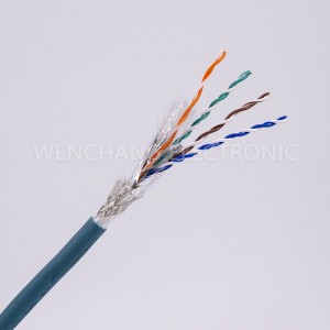 UL21031 Brandmodstandsalarmkabel Multicore-kabel kappet kabel parsnoet med afskærmning Al-folie flettet