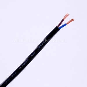 Cable de goma de alta tensión 60245 IEC53(YZW) clasificado 60 ℃