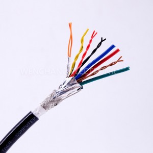 UL22181 PVC护套聚酯编织护套电缆