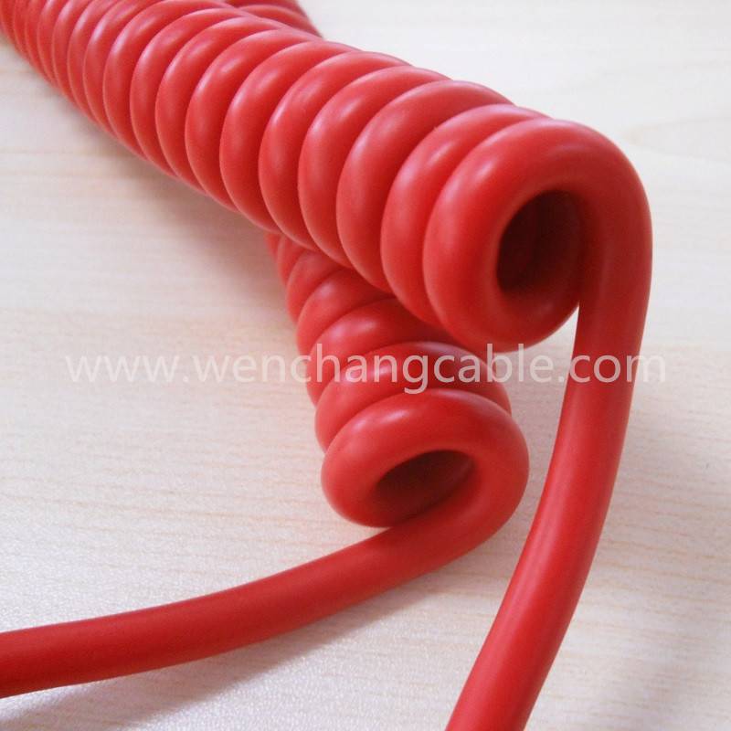 UL20937 TPU Spiral Cable Coiled Cable Curly Cable Featured Image