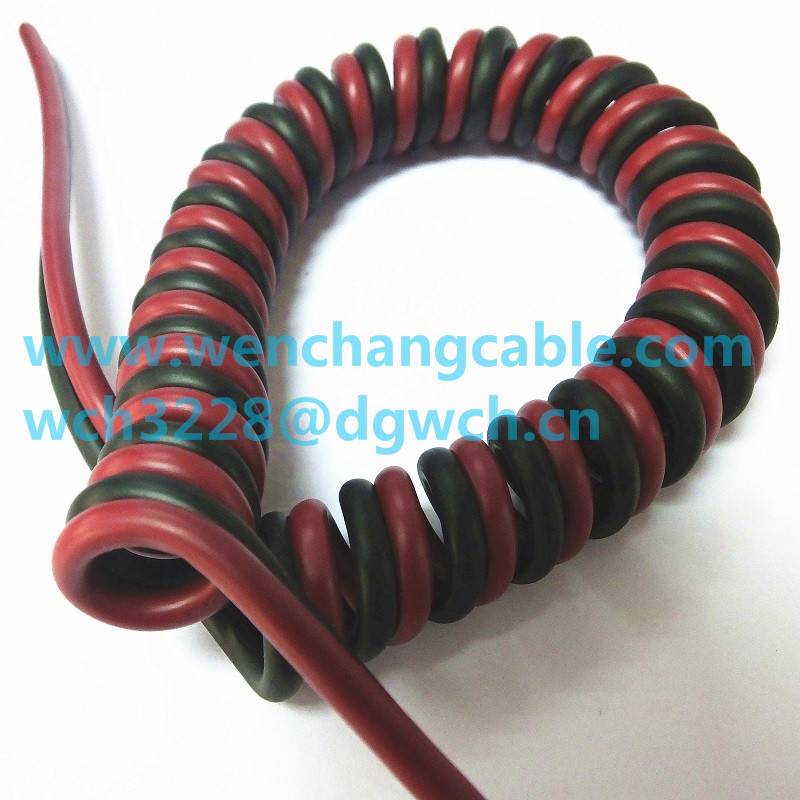 UL21126 PUR Cable TPU Cable Elastic Cable Spiral Cable Coiled Cable Curly Cable
