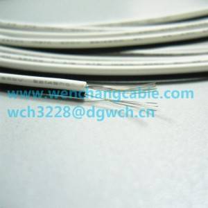 UL2468 ខ្សែភ្លោះ 2pins 2cores Flat Cable Dual Cable Flat Ribbon Cable