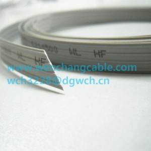 UL4411 XL-PE Flat Cable LSZH Cable computer Flat Cable XLPE Cable Halogen free