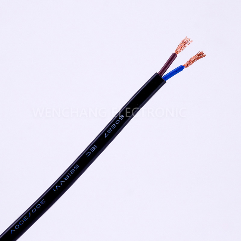 60227 IEC53 (RVV) CCC Ordinary Duty PVC Jacketed Flexible Cord