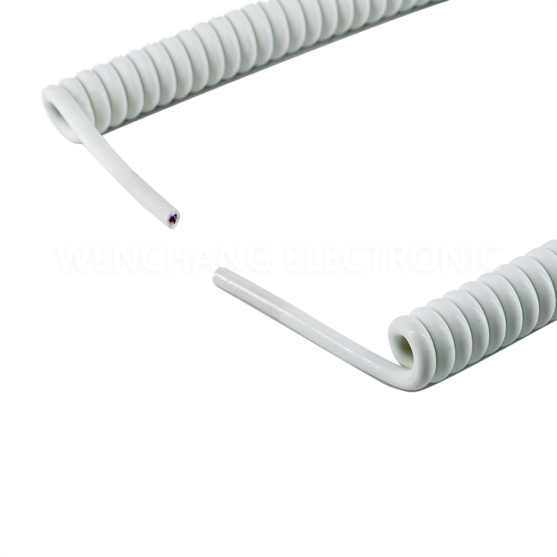 Wholesale Dealers of Cable Pvc Al Cable -
 UL21294 TPU Spiral Curly Cable Coiled Cable Spring Cable – Wenchang