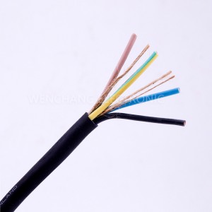 SJE, SJEO, SJEOO, SJEW, SJEOW, SJEOOW TPE Изолиран и TPE јакна напојувачки кабел со 300 волти