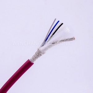 UL21305 Kabel für elektrische Geräte Ummanteltes Kabel Mehradriges Kabel mit geflochtener Al-Folie zur Abschirmung