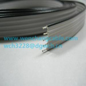 UL4412 XL-PE Flat Cable LSZH Kombiyuutarka Filatada XLPE Cable