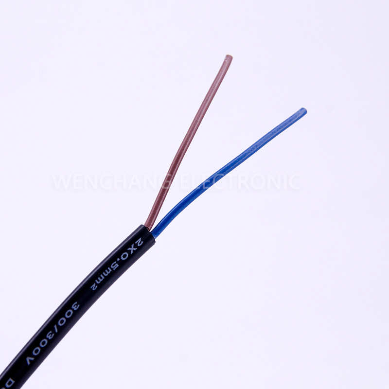 VDE H03VVH2-F2x0.5-0.75mm2 300/300V PVC Wire Featured Image