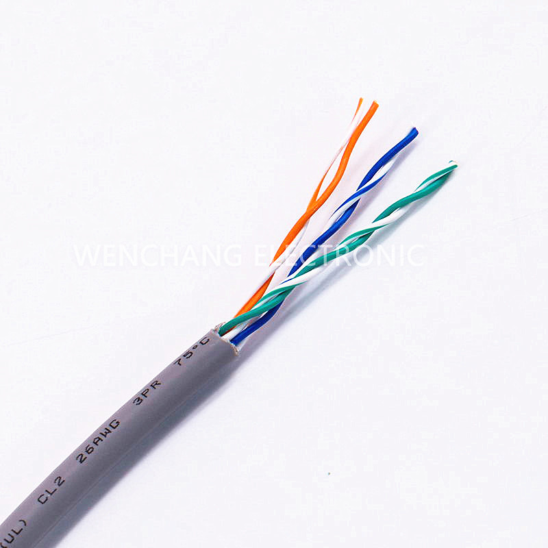 OEM manufacturer Usa Standard Cable -
 CL2 or CL3 Power-limited Circuit PVC Jacketed Cable Pass FT4 Flame Test 3PR – Wenchang