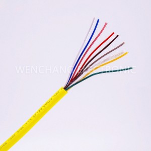 UL21287 Seuneu Résistansi Alarm Cable Jacketed Cable Multicore Cable