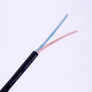 60227 IEC52(RVV) brezsvinčni napajalni kabel s Pvc plaščem