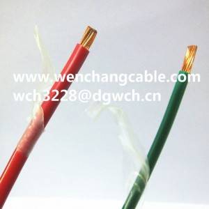 UL1318 105℃ Cable de conexión Cable eléctrico Cable de PVC Cable de nailon Cable eléctrico FT1 VW-1