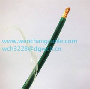 UL1010 eAnealed, Stranded okanye Solid copper conductor IHook-up Wire yoMbane