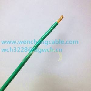 UL1001 Jednovodičový nylonový drôt Pripájací drôt PVC izolácia Nylonový plášť FT1 VW-1