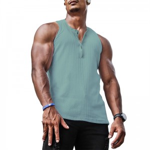 Men Tank Tops Gym Sleeveless T Shirt Fitness Summer Blank Running Sportswear