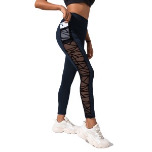 Women Leggings With Pocket Mesh Plus Size Scrunch Butt Lifting Fitness Workout Activewear Best Selling