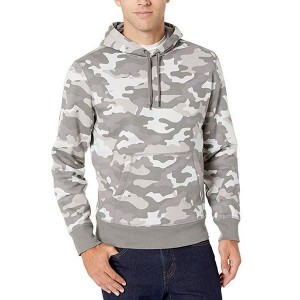Mens Hooded Fleece Sweatshirt Camouflage Wholesale