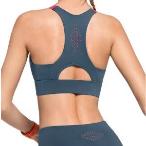 China wholesale Women Sweatshirt -
 Full Coveraget Adjustable Strap Seamless Fitness Sports Bra – Westfox