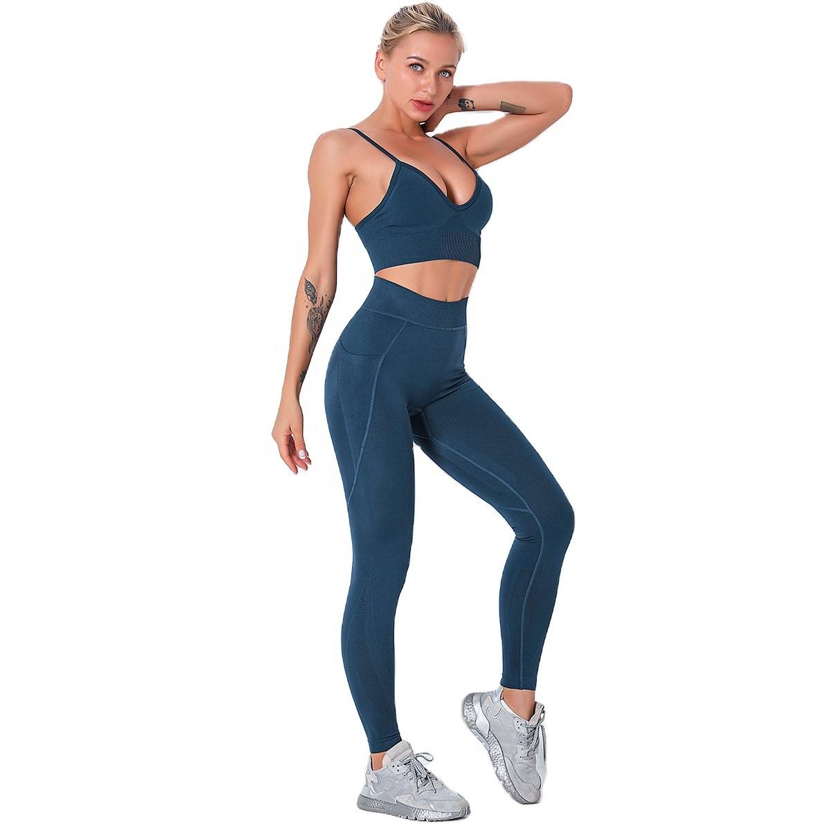 Low price for Bra Sport Woman -
 Women Yoga Sets Sexy US Size High Elastane Fitness Wear Factory – Westfox