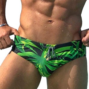 Men Swimwear Swim Bikini Briefs Pad Swimsuits Board Surf Shorts Trunks